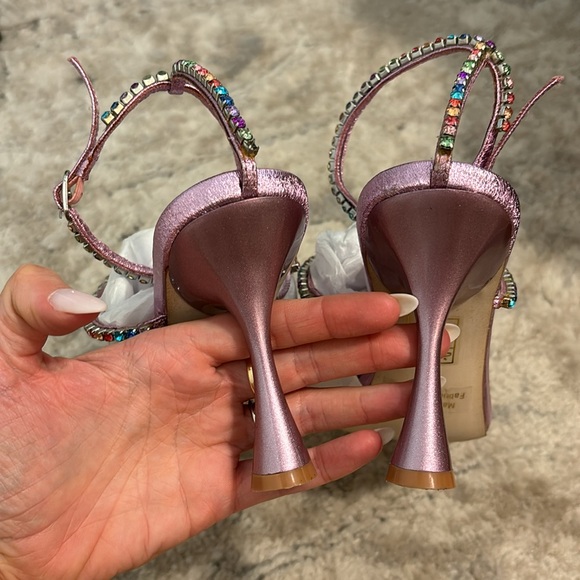 Jeffrey Campbell Gatsby Rhinestone Heels in Lilac - Picture 9 of 10